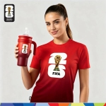 FIFA World Cup 2026™ Unisex Dry-Fit Jersey Red Gradient FIFA World Cup 2026™ Double Wall Vacuum Tumbler 900ml (Red) (MY ONLY)